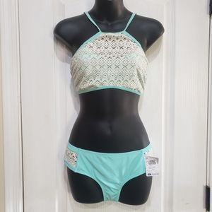 ☆NWT☆ Turquoise Crochet Bikini 👙